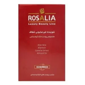 رزالیا پن شوینده پوست خشک و حساس 100 گرم رزا سنس ROSA SENSE