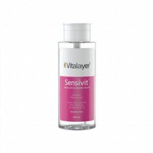 محلول پاک کننده آرایش ویتالیر مدل Sensivit حجم 250 میلی لیتر