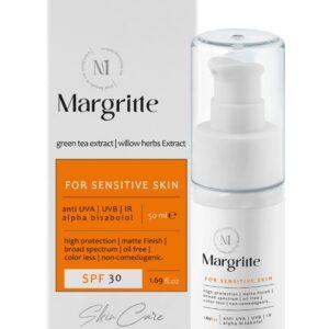 کرم ضدآفتاب رنگی (بژروشن) حجم 50 میلی لیتر SPF 30 مارگریت