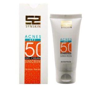 کرم ژل ضد آفتاب 50+ SPF اکنس، پوست چرب و مستعد آکنه